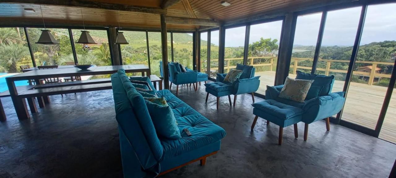Villa Santorini Praia Do Rosa Com Piscina E Jacuzzi Ngoại thất bức ảnh