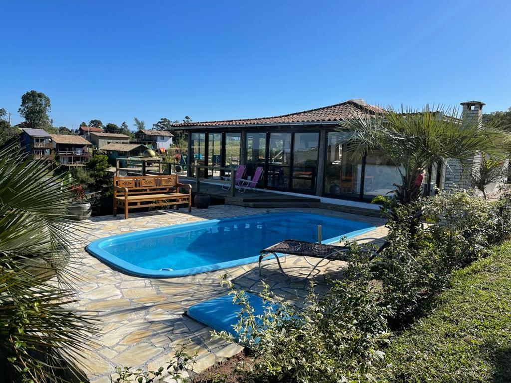 Villa Santorini Praia Do Rosa Com Piscina E Jacuzzi Ngoại thất bức ảnh